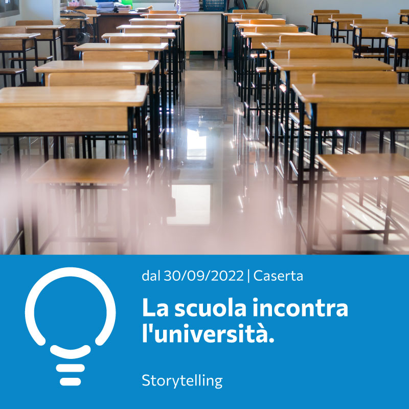 La scuola incontra l'università. #piccoliscienziaticrescono